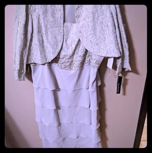 Sage, 2-piece Formal Cocktail Dress